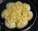 発酵なし♪　クランブルonちぎりパン♡作り方5写真