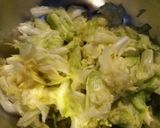 春キャベツの豆板醤和え作り方1写真