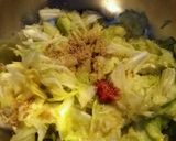 春キャベツの豆板醤和え作り方2写真