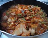 残り物も美味しく食べよう♪豚キムチ冷麺作り方3写真