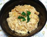 揚げ玉卵丼作り方6写真