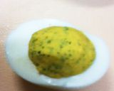 お弁当に、青のり入りゆで卵作り方2写真