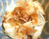 旬の新玉ねぎde鶏ねぎキムチの韓国冷麺♪作り方4写真