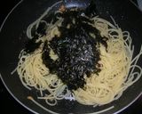 新しい味発見！韓国風海苔卵パスタ作り方4写真