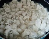 鶏胸肉の大葉チーズ炒め作り方3写真