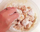 ピリ辛揚げ鶏のあんかけ炒め作り方2写真