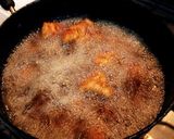 ピリ辛揚げ鶏のあんかけ炒め作り方7写真