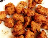 ピリ辛揚げ鶏のあんかけ炒め作り方8写真