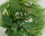 痩せるぜ♪水菜サラダ蕎麦♪作り方1写真