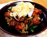 ピリ辛揚げ鶏のあんかけ炒め作り方11写真