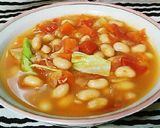 ダイエットにも！大豆とトマトの野菜スープ作り方13写真