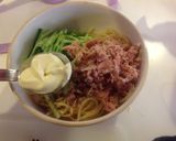 ツルツル☆時短シーチキンのサラダパスタ作り方3写真