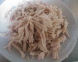 簡単！棒々鶏　みそﾄﾞﾚｯｼﾝｸﾞ作り方1写真
