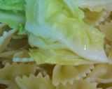 鍋ひとつで春キャベツと生ハムのパスタ作り方4写真