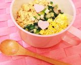 節約ヘルシー簡単三色丼ぶり作り方7写真