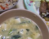不思議なお味★とろ玉味噌汁作り方6写真