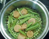 旬☆お豆さんの卵とじ作り方2写真