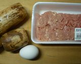 蓮根でカロリー半バーグ作り方1写真