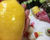 キャラ弁 ふなっしー おかず作り方1写真