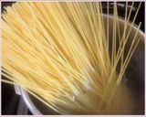 サーモンクリームパスタ作り方1写真