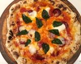 フライパンとバーナーで本格ピザを焼く作り方10写真