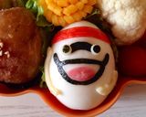 妖怪ウォッチ⌚︎ゆで卵ウィスパー 運動会ver. キャラ弁作り方6写真