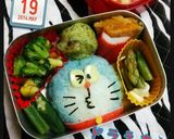 ドラえもん キャラ弁当 ★作り方2写真