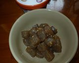 蒟蒻と牛蒡と薩摩揚げのピーナツ炒め作り方3写真