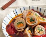 豚肉で作る！肉巻き野菜の甘辛仕立て作り方8写真