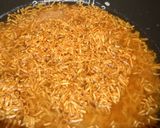 チキンラーメンご飯作り方1写真