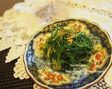 おかひじきと茗荷のナムル作り方2写真