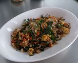 簡単ニラ玉炒飯作り方4写真