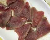 かつおムニエル風〜アボカドわさびソース添作り方1写真