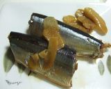秋刀魚の生姜煮作り方2写真