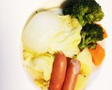 簡単！野菜でお腹いっぱい♫ほくほくポトフ作り方4写真
