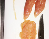 簡単！ささみでヘルシー♪肉巻き野菜作り方2写真