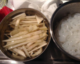うどかわとつきこんの塩きんぴら作り方2写真