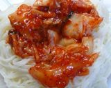 梅ツナなめたけのさっぱり冷麺作り方4写真