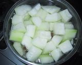 冬瓜のコンソメベーコン☆とろろ～ん煮。作り方3写真