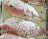 ふっくら鯵のチーズパン粉焼き作り方2写真