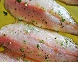 ふっくら鯵のチーズパン粉焼き作り方3写真