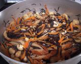 お豆がタップリ♡ひじきの煮物♪作り方10写真