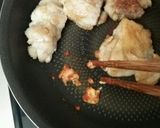 ダラ嫁★ピリッと甘辛な鶏もも焼き作り方8写真
