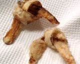 ゴボウのリボン揚げ♬味付けめんつゆのみ♡作り方5写真