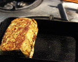 カポナータの洋風だし巻き玉子焼き作り方4写真