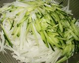 15分シリーズ☆焼きとりサラダ作り方2写真