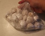カリッ♪ココナッツのスノーボールクッキー作り方8写真