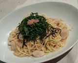 ホタテとたらこの和風パスタ作り方10写真