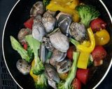 あさりのカラフルアヒージョ風作り方5写真