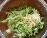 キャベツの豚バラ巻きdeウスターマヨ炒め作り方1写真